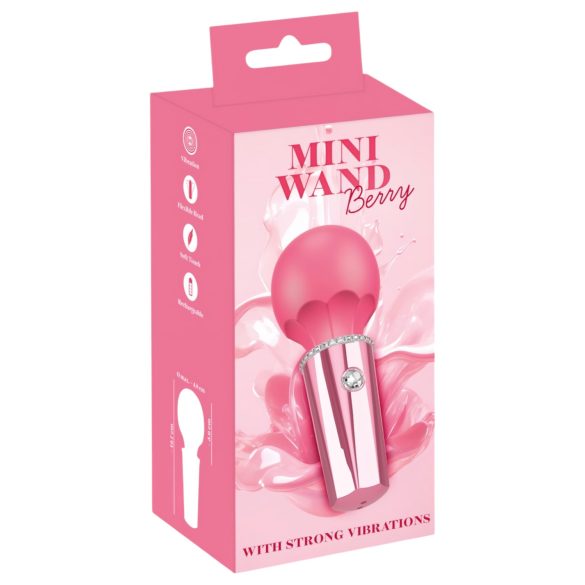 You2Toys Mini Wand - επαναφορτιζόμενο μασάζ δονητής (ροζ)