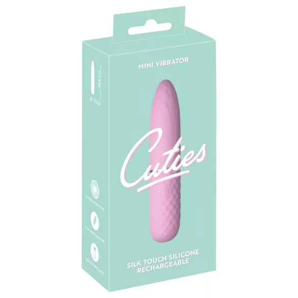 Cuties - μίνι δονητής - αδιάβροχος - ροζ