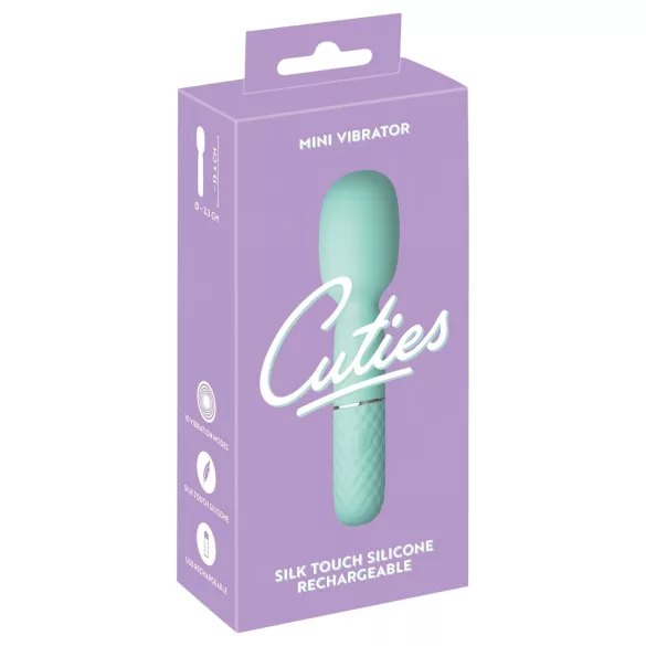 Cuties - μίνι δονητής μασάζ - αδιάβροχος - μέντα