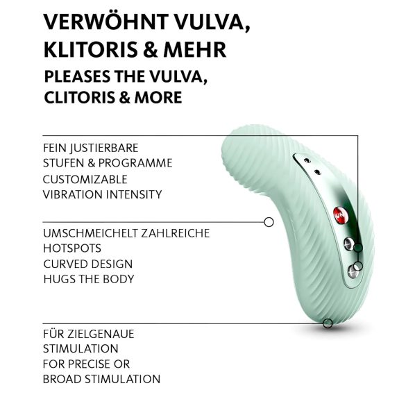 Fun Factory Laya III - αδιάβρονος δονητής κλειτορίδας (πράσινο)