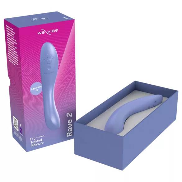 We-Vibe Rave 2 - Δονητής σημείου G με έλεγχο μέσω εφαρμογής (μπλε)