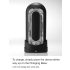 TENGA Flip Zero - Ισχυρό Μαστούρμπατορ (μαύρο)