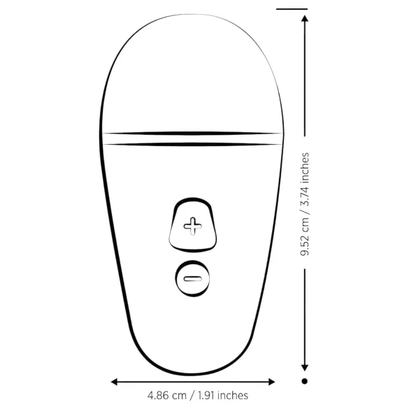 ROMP Free X - κλειτοριδικό ερεθιστήρας με παλμούς αέρα - επαναφορτιζόμενο - μωβ