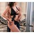 Οι Πενήντα Αποχρώσεις του Γκρι Come To Bed - σετ 3 τεμαχίων (μαύρο)