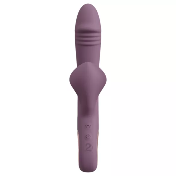 You2Toys - δονητής με τριπλό βραχίονα - επαναφορτιζόμενος - μωβ