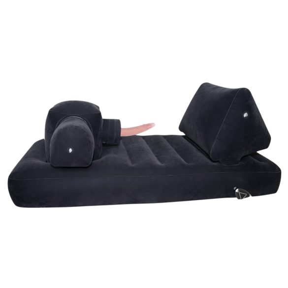 You2Toys Βελούδινη Απόλαυση - Μαύρο Σέξι Μηχάνημα με Κρεβάτι