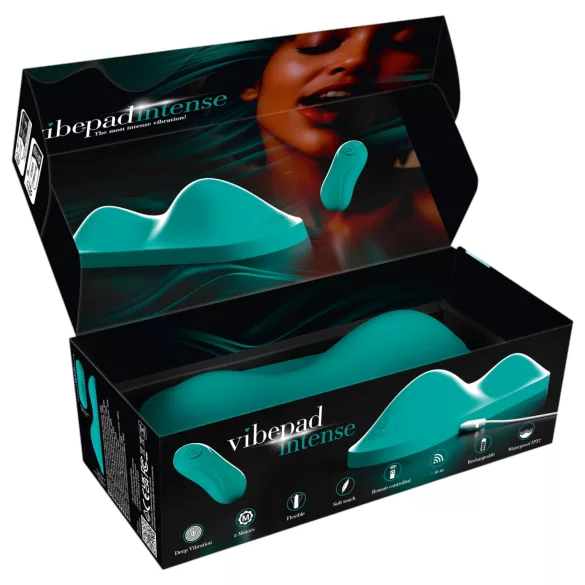 Vibepad Intense - δονητική συσκευή διέγερσης κλειτορίδας (τυρκουάζ)