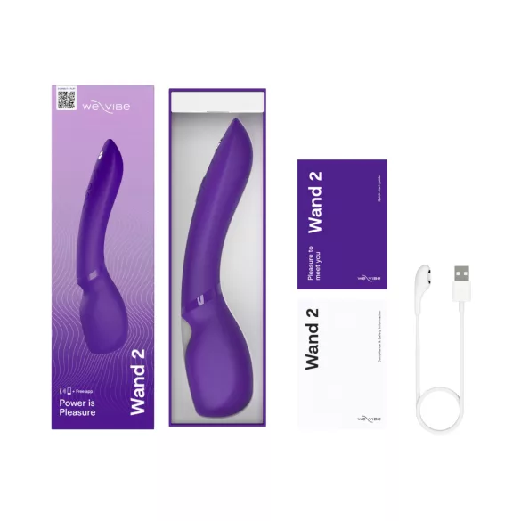 We-Vibe Wand 2 - δονητής μασάζ με έλεγχο μέσω εφαρμογής