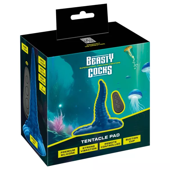 Beasty Cocks - δονητής G-σημείου πολυκατευθυνόμενος - μπλε