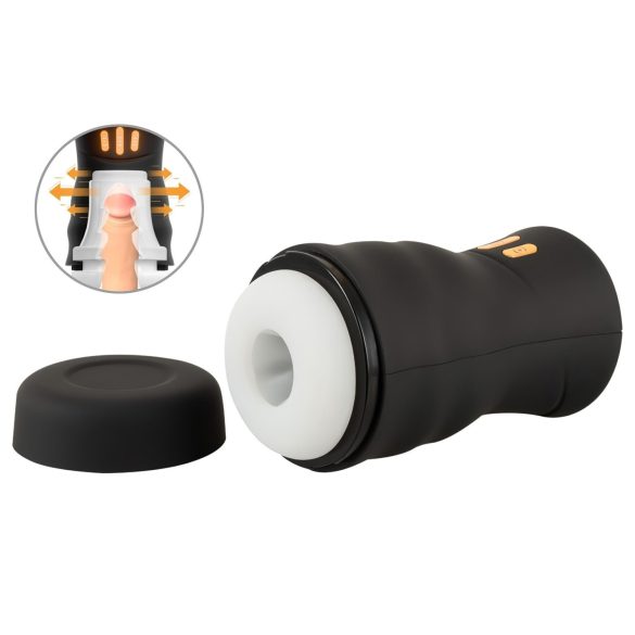 You2Toys Gyro - περιστρεφόμενος, δονητικός αυνανιστής (μαύρος)