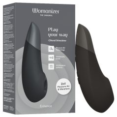   Womanizer - διεγέρτης κλειτορίδας με κύματα αέρα - μαύρο