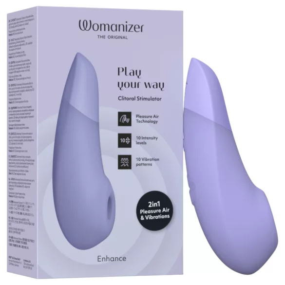 Womanizer Enhance - διεγέρτης κλειτορίδας με κύματα αέρα (μοβ)