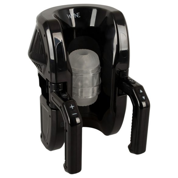 WYNE 10 - αυτόματος ανδρικός αυνανιστής με λαβή - μαύρο