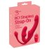 You2Toys Strapless - τριπλός δονητής χωρίς λουράκια για ζευγάρια (ροζ)