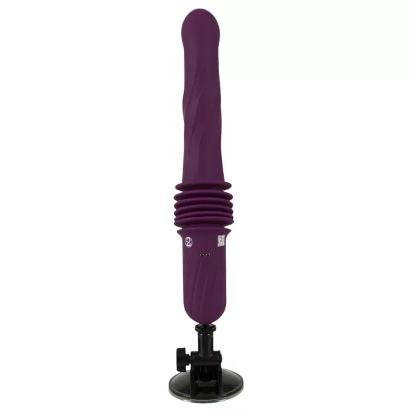 You2Toys - δονητής ώθησης με θέρμανση και τηλεχειριστήριο (μωβ)
