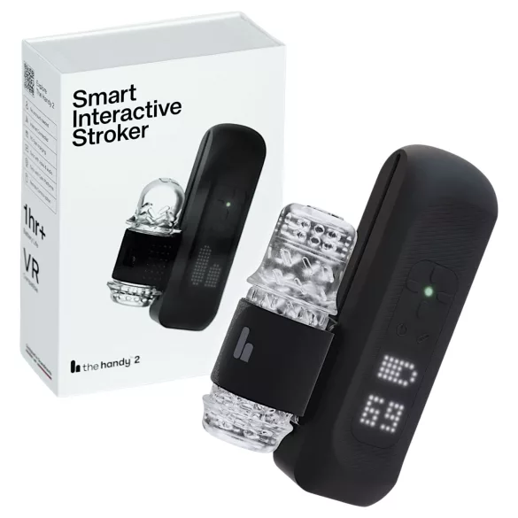 The Handy 2 - Διαδραστικός ανδρικός αυνανιστής (μαύρος)