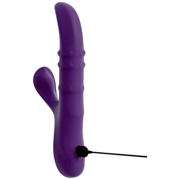 You2Toys - Δονητής με κινούμενο δαχτυλίδι και βραχίονα κλειτοριδικής διέγερσης που κινείται πάνω-κάτω (μωβ)