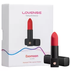   Lovense Exomoon - δονητής μίνι σε μορφή κραγιόν (μαύρος)
