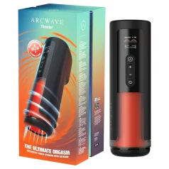   Arcwave Thruster - αυτόματος ωθητικός και περιστροφικός ανδρικός αυνανιστής (μαύρο)
