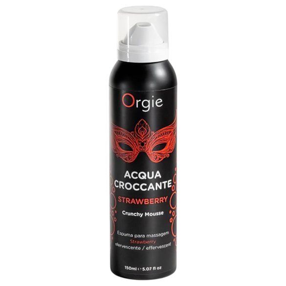 Orgie Acqua Croccante - Αφρός Μασάζ Φράουλα (150ml)