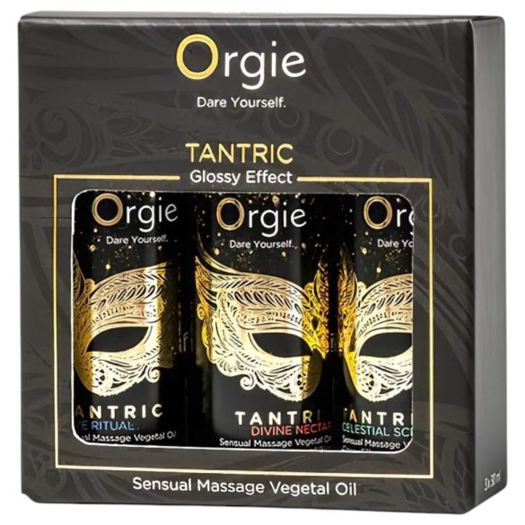 Orgie Tantric - αισθησιακό σετ λαδιών μασάζ - 3x30ml