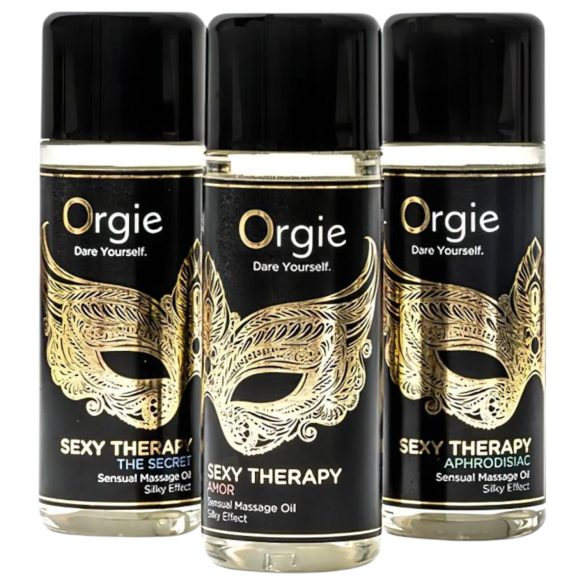 Orgie Sexy Therapy - Σετ Αισθησιακά Έλαια Μασάζ (3x30ml)