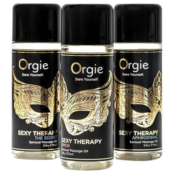 Orgie Sexy Therapy - Σετ Αισθησιακά Έλαια Μασάζ (3x30ml)