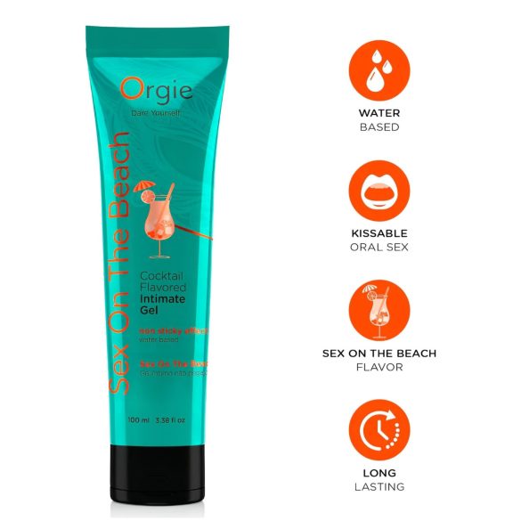 Orgie Cocktail - βρώσιμο λιπαντικό - Sex On The Beach - 100ml