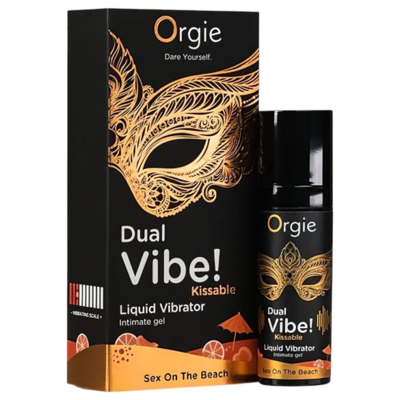 Οrgie Dual Vibe - Unisex Υγρό Δονητής - Sex on the Beach (15ml)