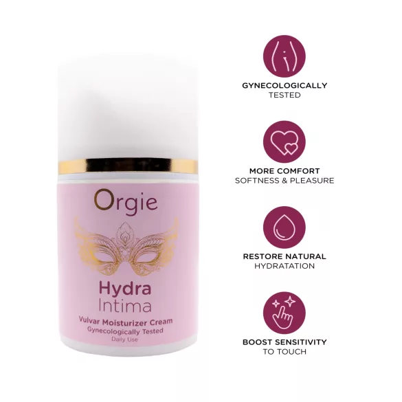 Orgie Hydra Intima - Ενυδατική κρέμα αιδοίου για καθημερινή χρήση (50 ml)