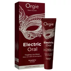  Orgie Electric Oral - γυαλιστικό χειλιών με αίσθηση μυρμηγκιάσματος - φράουλα (10 ml)