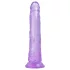 Baseks Jellies - ζελέ dildo με βεντούζα (μοβ)