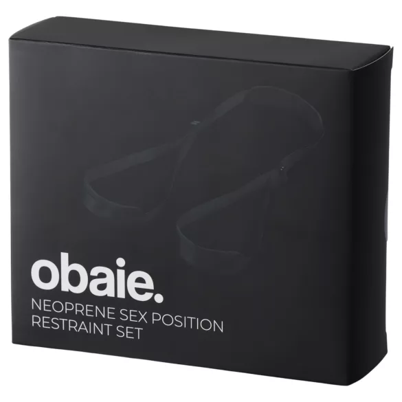 Obaie - νεοπρένιος ιμάντας στήριξης θέσης (μαύρος)