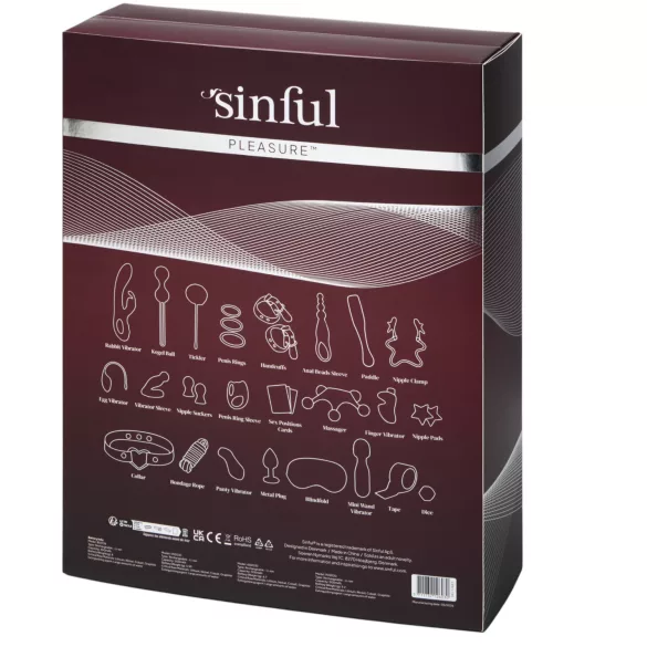 Sinful Pleasure - ερωτικό ημερολόγιο αντίστροφης μέτρησης Advent (24 τεμαχίων)