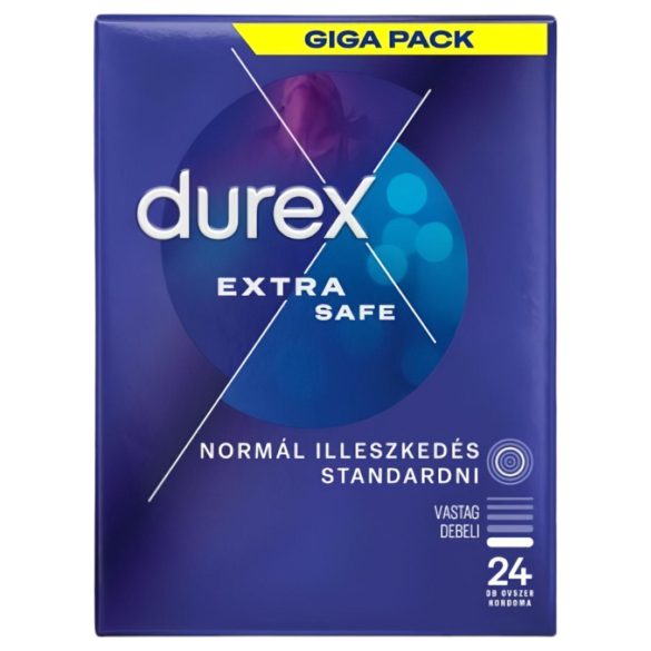 Durex Extra Safe - ασφαλή προφυλακτικά (24τεμ)