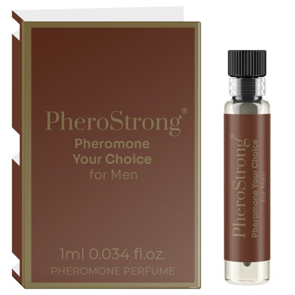 PheroStrong Επιλογή σας - Άρωμα με φερομόνες για άνδρες (1ml)