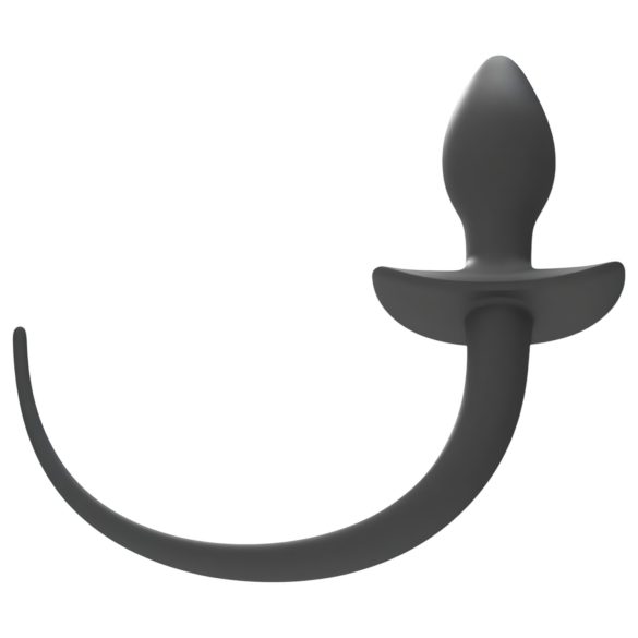 Wild Play - πρωκτικό βύσμα με ουρά - μαύρο