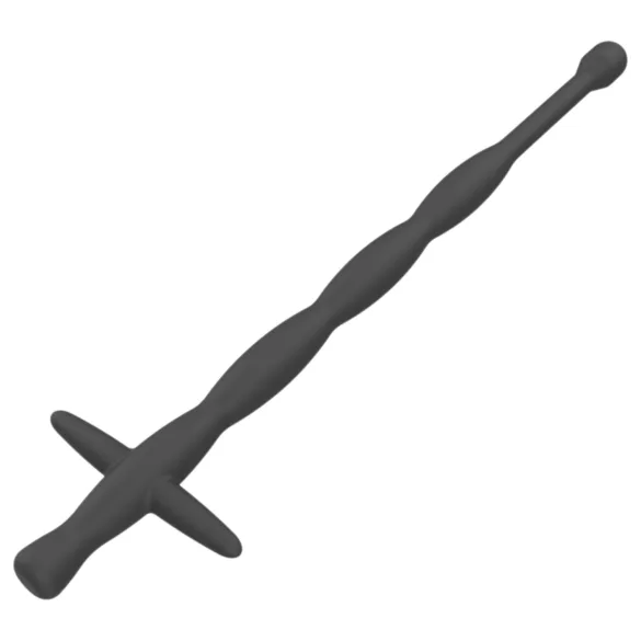 Men's Play - διαστολέας ουρήθρας σιλικόνης - μαύρο