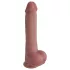 Erospace Natural Play - σιλικονούνο ομοίωμα πέους 24 cm (στο χρώμα του δέρματος)