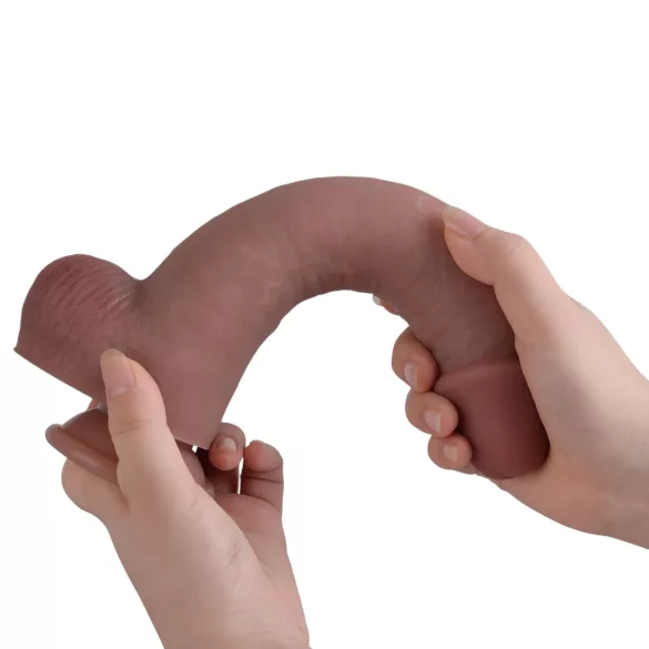 Erospace Natural Play - σιλικονούνο ομοίωμα πέους 24 cm (στο χρώμα του δέρματος)
