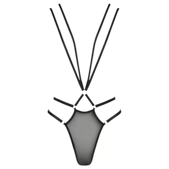 Passion Devil Κεράσι - Μεταλλικό Ζωνάρι Σώματος (Μαύρο)