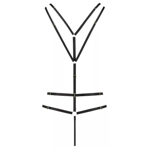 Passion Devil Κεράσι - Μεταλλικό Ζωνάρι Σώματος (Μαύρο)