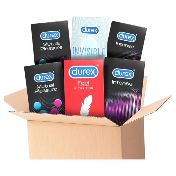 Durex Premium - Πακέτο προφυλακτικών για έξτρα απόλαυση (6x10 τμχ)