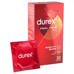   Durex Feel Thin XL - προφυλακτικό φυσική αίσθηση XL - 10 τεμάχια