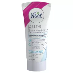   Veet Pure - κρέμα αποτρίχωσης ποδιών και σώματος - ευαίσθητο δέρμα - 200ml