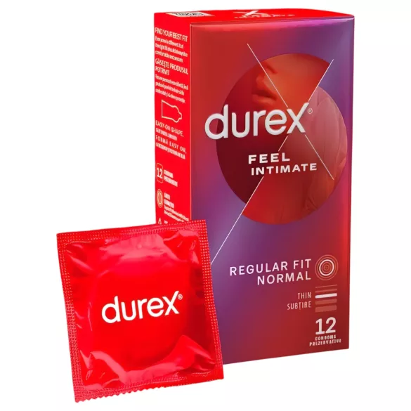 Durex - προφυλακτικά λεπτά Feel Intimate - συσκευασία 2x12 τεμάχια