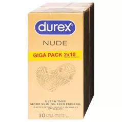   Durex Nude - εξαιρετικά λεπτά προφυλακτικά (2x10 τεμάχια)