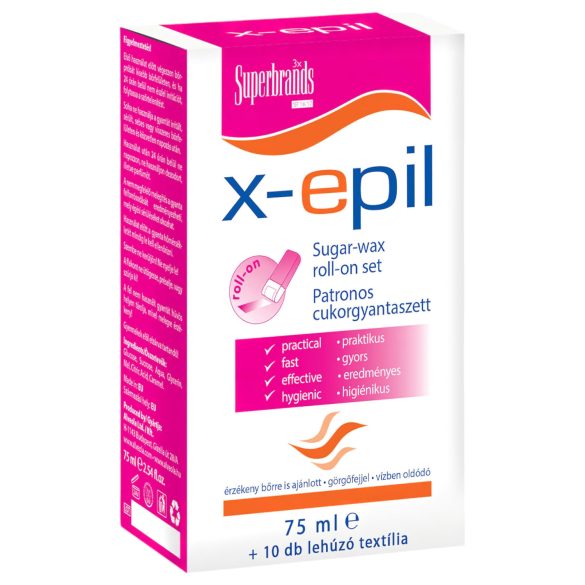 X-Epil - Σετ Κεριού Αποτρίχωσης με Ζάχαρη
