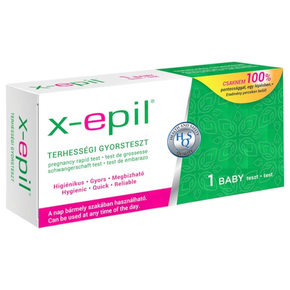 X-Epil - Τεστ Ταχείας Εγκυμοσύνης (1 τεμ)