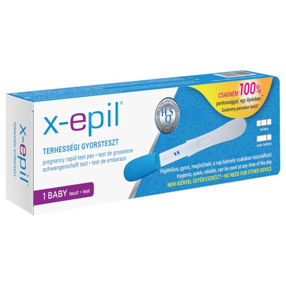 X-Epil - Στυλό Ταχείας Δοκιμής Εγκυμοσύνης (1 τμχ)